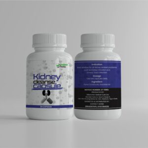 Kidney Cleanse Capsule Bottle - "Kidney Cleanse Capsules - Support for Renal Health" Herbal Ingredients - "Kidney Cleanse Ingredients - Natural Kidney Wellness Formula" Kidney Stone Relief - "Kidney Cleanse Capsule - Relief for Kidney Stone Symptoms"